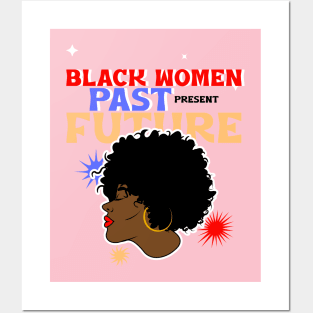 Black ~ Women Posters and Art